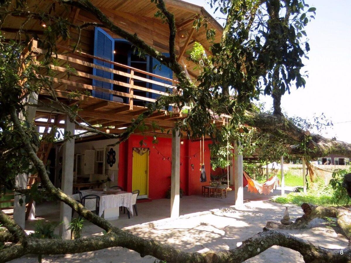 Casa Estilosa E Rustica Com Vista Para O Por Do Sol Da Ilha Do Mel! Exteriér fotografie