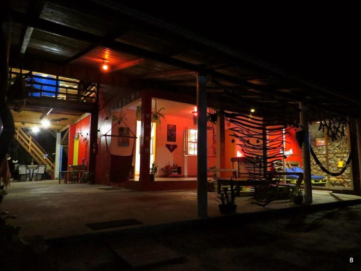 Casa Estilosa E Rustica Com Vista Para O Por Do Sol Da Ilha Do Mel! Exteriér fotografie