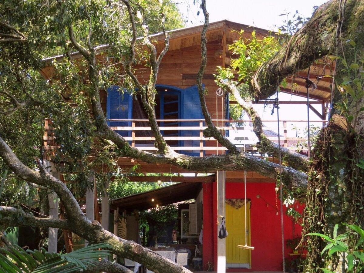 Casa Estilosa E Rustica Com Vista Para O Por Do Sol Da Ilha Do Mel! Exteriér fotografie