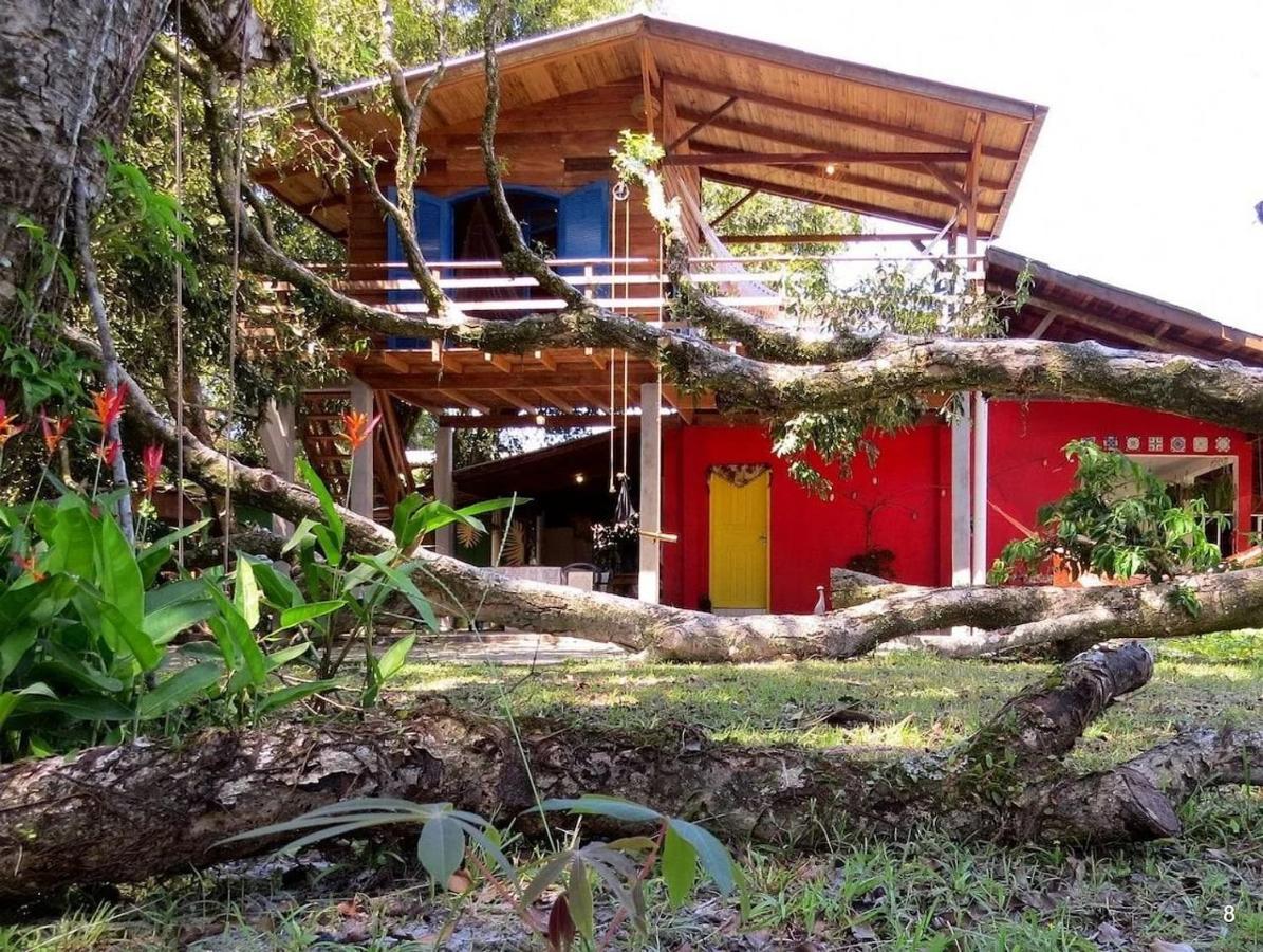 Casa Estilosa E Rustica Com Vista Para O Por Do Sol Da Ilha Do Mel! Exteriér fotografie