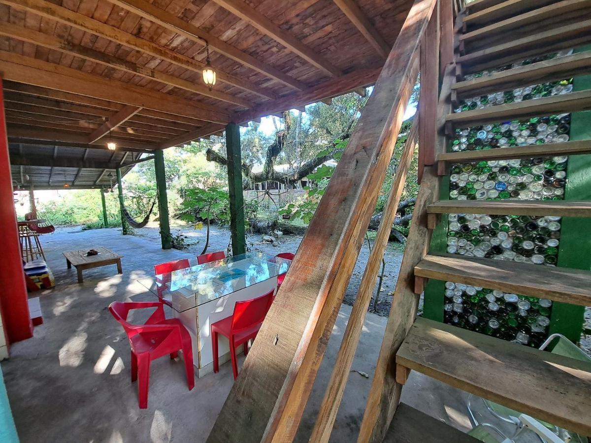 Casa Estilosa E Rustica Com Vista Para O Por Do Sol Da Ilha Do Mel! Exteriér fotografie
