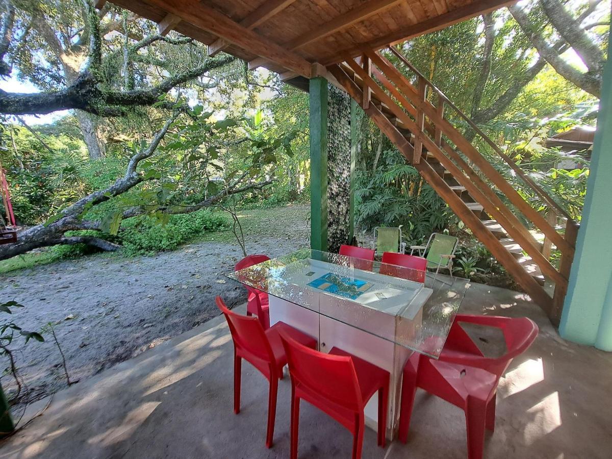 Casa Estilosa E Rustica Com Vista Para O Por Do Sol Da Ilha Do Mel! Exteriér fotografie